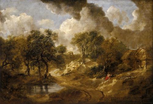 GAINSBOROUGH, Thomas Landschaft in Suffolk china oil painting image